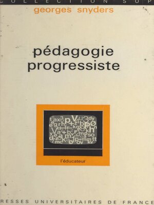 cover image of Pédagogie progressiste